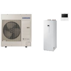   Samsung 9,0 kW 260 literes TDM+ beltéri hőszivattyú (Hydro) egység + ClimateHub hőszivattyú R410A TDM+ kültéri egység + Vezetékes szabályzó Szett